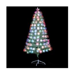 6 Foot 200 Tips Fiber Tree - Christmas Decorations