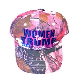 24 Wholesale Trump Women For Trump 2024 Hats In Assorted Color
