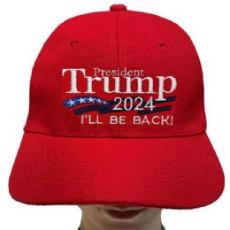 24 Wholesale Trump Ill Be Back In Assorted Color