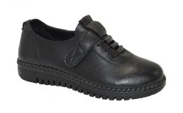 18 Wholesale Comfort Work Shoes Hotel Restaurant Walking Slip Resistant, Color Black Size 5-10
