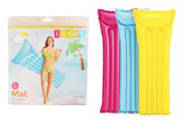 12 Wholesale Pool Raft 72 X 27 Assorted Colors