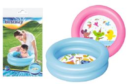 24 Pieces 2 Ring Kiddie Pool 24 Inch - Summer Toys