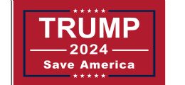 72 of Trump 2024 Save America Flag 3x5 Foot