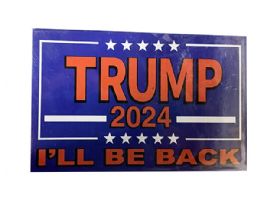 60 of Trump Ill Be Back Car And Refrigerator Magnet