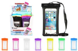 24 Pieces Waterproof Floating Cell Phone Bag With Lanyard - Cell Phone Accessories