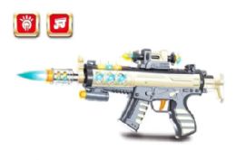 36 Wholesale Toy Gun That Lights Up With Sound