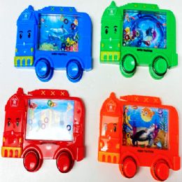 72 Pieces Water Game Rescue Truck - Light Up Toys