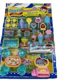 12 Pieces Convenience Store Play Set - Girls Toys