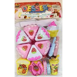 12 Wholesale Dessert Set Toy
