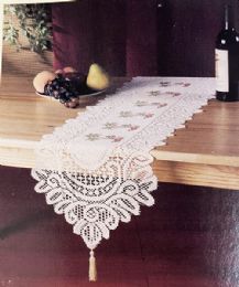 60 Pieces Lace Table Runner 12x60 - Table Runner