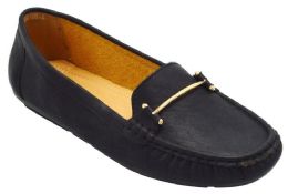 12 of Women Slip On Loafers Casual Flat Walking Shoes Color Black Size 5-10