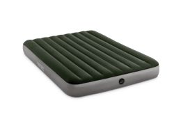 3 Pieces Queen Dura - Beam Prestige Airbed With Battery Pump - Beds