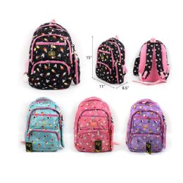 24 Pieces 11 X 6.5 X 15 Backpack - Backpacks 15" or Less