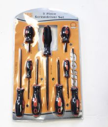 24 Pieces 9 Piece Screwdriver Set - Screwdrivers and Sets