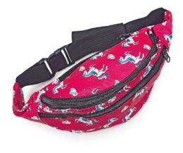 36 Pieces Unicorn Print Fanny Pack - Fanny Pack