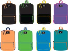 24 Pieces Backpack - 16 Inch - 2 Tone - Eaglesport - Backpacks 16"