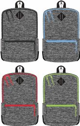 24 Pieces Premium Backpack 17 Inch Sweatshirt Print Eaglesport - Backpacks 17"