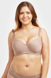 144 Pieces Sofra Ladies Dd Cup Plain Bra - Womens Bras And Bra Sets