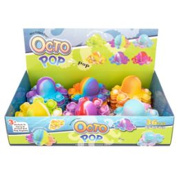 36 Wholesale Octopus Push Pop Bubble Fidget Toy