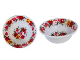 48 Wholesale Melamine Bowl, Rose Design