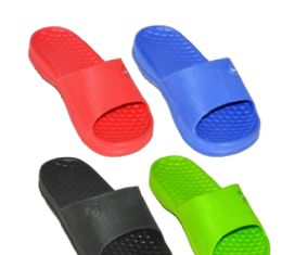 48 Wholesale Childrens Summer Comfort Slide Sandal