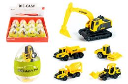 36 Pieces Die - Cast Toy Vehicle Construction - Cars, Planes, Trains & Bikes