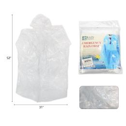 288 Wholesale Adult Disposable Rain Coat