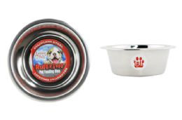 60 Wholesale Dog Bowl Stainless Steel Pint Size