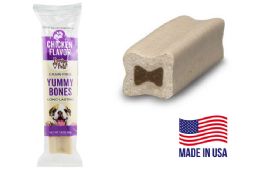 60 Pieces Dog Treat Bone Chicken Flavored 2.5oz - Pet Supplies