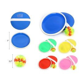 120 Pieces 7 Inch Catch Ball Plate With Ball And Light - Toy Sets