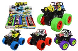 24 Wholesale Car Toy For Kids Graffiti Truck Friction Powered
