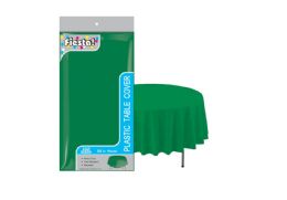 48 Bulk Table Cover Forest Green Round 84 Inch