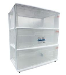 Wholesale Homz 3 Drawer Wide Cart W Caster