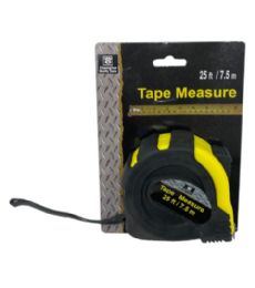 48 Bulk Tape Measure Neon 25ftx1in