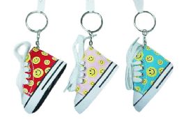 72 Pieces Sneaker Keychain Smiley - Kitchen Gadgets & Tools