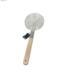 120 of 20cm Wire Skimmer Stainless W Wood Hndl