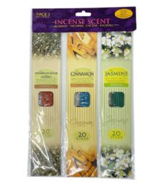 96 of 3pk 20pc Assorted Incense