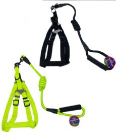 72 Pieces Harness & Rd Lead Foam Hndl 1.2x2.5x120 - Pet Collars and Leashes