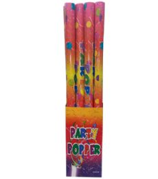 36 Pieces 39 In Party Popper 100 Cm Display - Party Favors