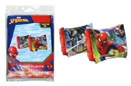 48 Bulk Swim Arm Floaties Spiderman
