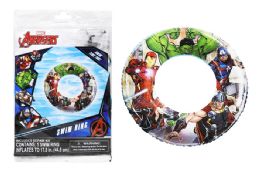 36 Wholesale Swim Ring Raft Marvels Avengers