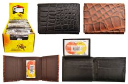 24 Pieces Western Wallet Genuine Leather - Leather Wallets