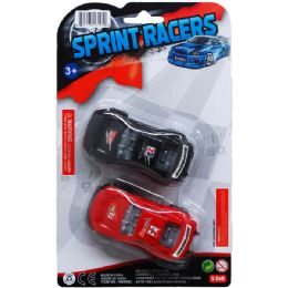 72 Wholesale 3.5" Sprint Racers, Assorted Colors