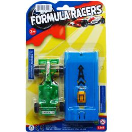 72 Wholesale Formula Racer With Launcher On Blister Card