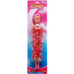 72 Pieces Emily Doll On Blister Card - Dolls
