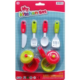 48 Wholesale 8pc My Kitchen Set On Blister Card