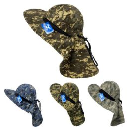 24 Pieces Legionnaires Hat Digital Camo With Mesh - Hunting Caps