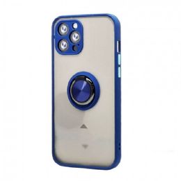 12 Wholesale Tuff Slim Armor Hybrid Ring Stand Case For Apple Iphone 11 Pro Max In Navy Blue