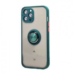 12 Wholesale Tuff Slim Armor Hybrid Ring Stand Case For Apple Iphone 11 Pro Max In Green