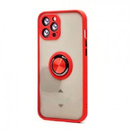 12 Wholesale Tuff Slim Armor Hybrid Ring Stand Case For Apple Iphone 11 Pro Max In Red